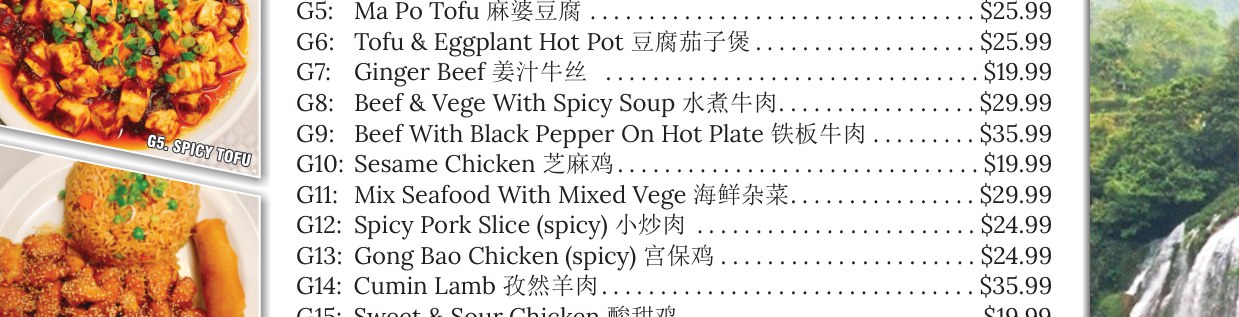 Pho House menu page 3 mobile section 3